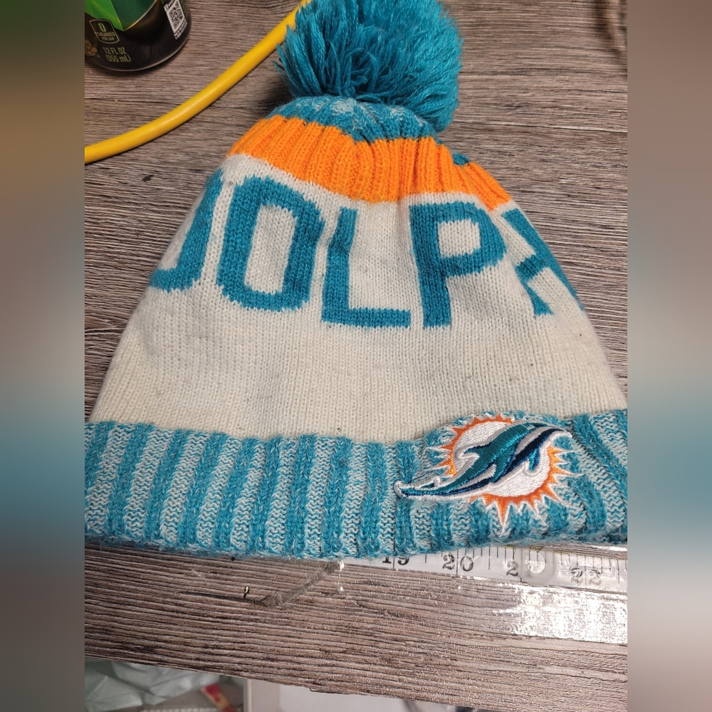 Miami Dolphins NFL Youth Sized Winter Hat